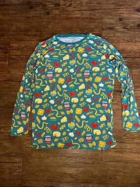 Little Sleepies Pasta Party Long Sleeve Top